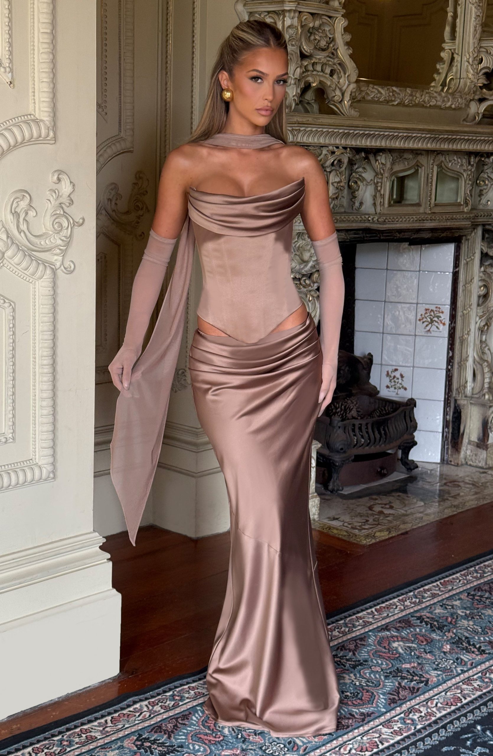 Bernadette Maxi Skirt – Hazel