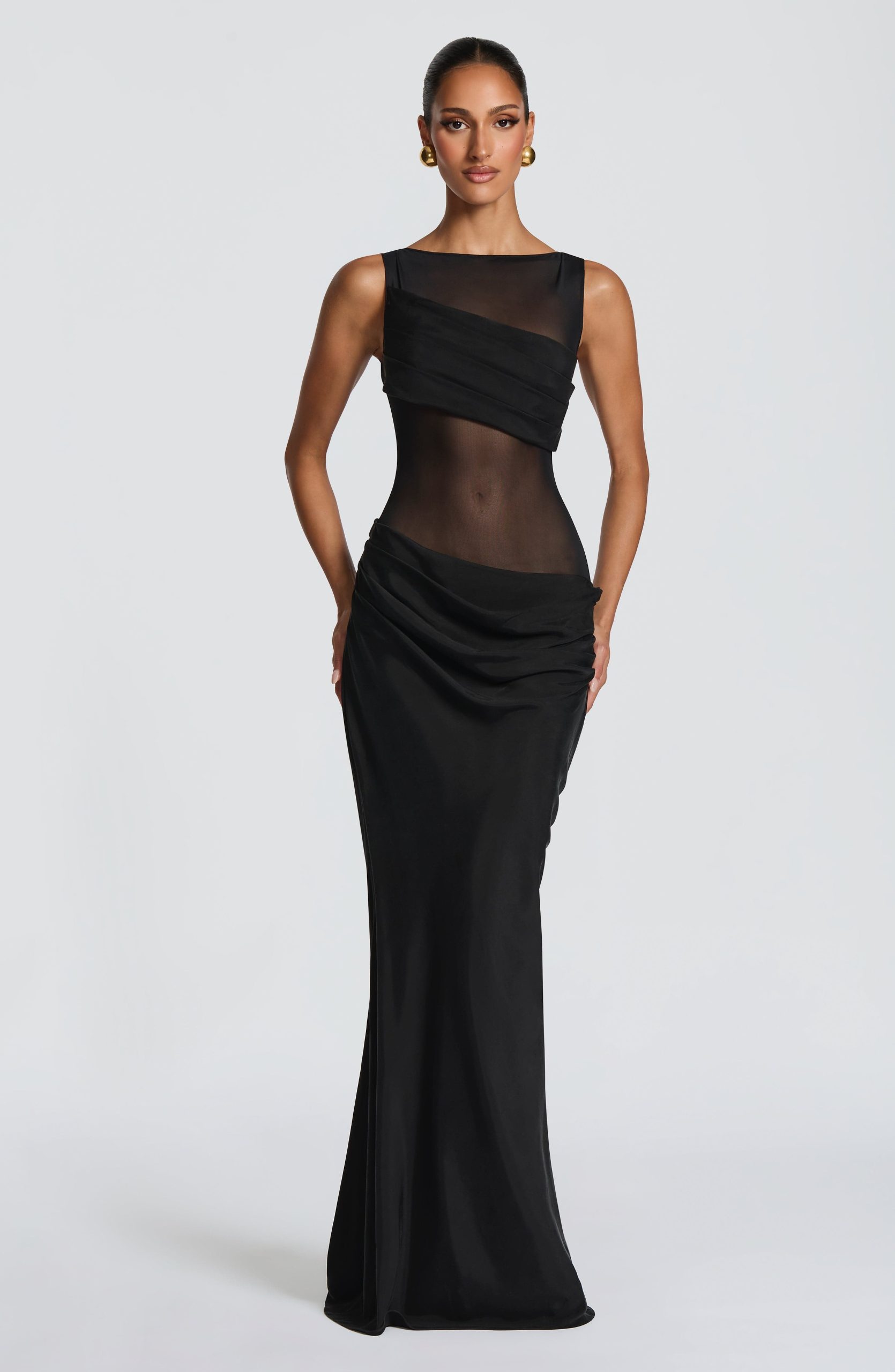 Gracelyn Maxi Dress – Black