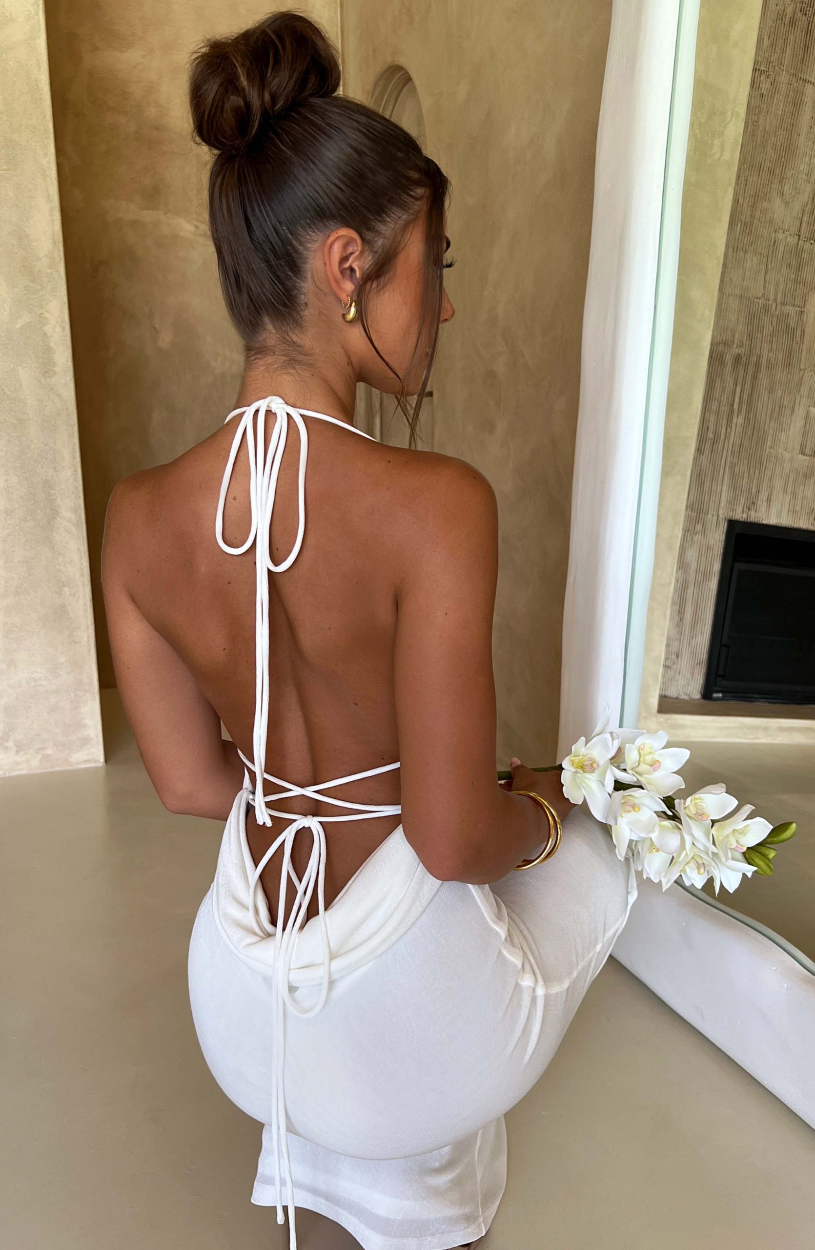 Talisa Maxi Dress – Ivory