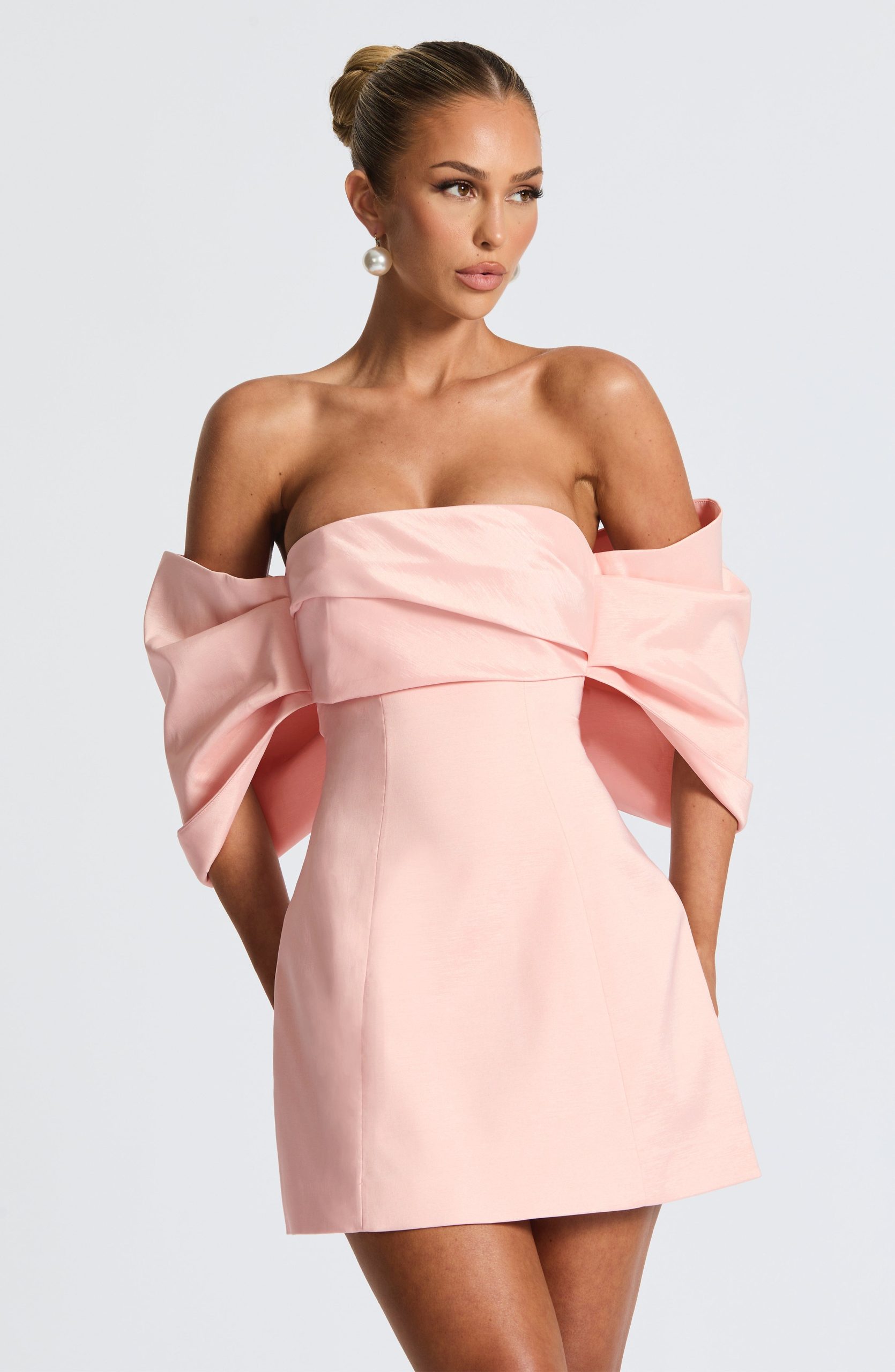 Briella Mini Dress – Blush