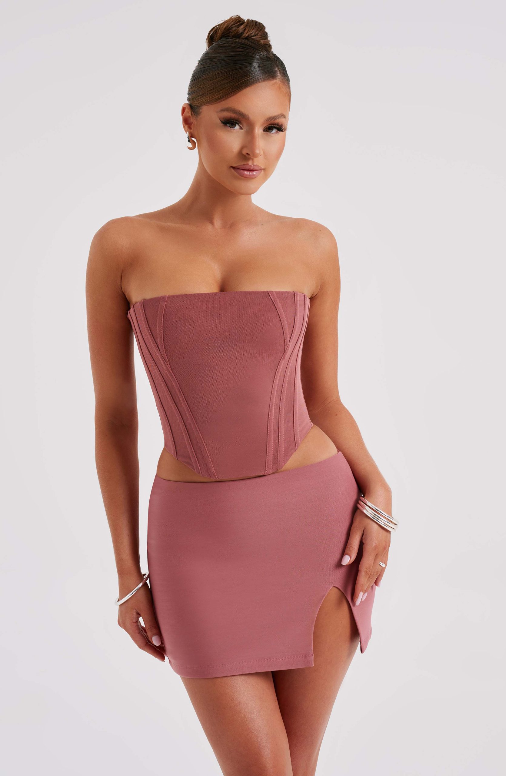 Cami Corset – Rose Pink