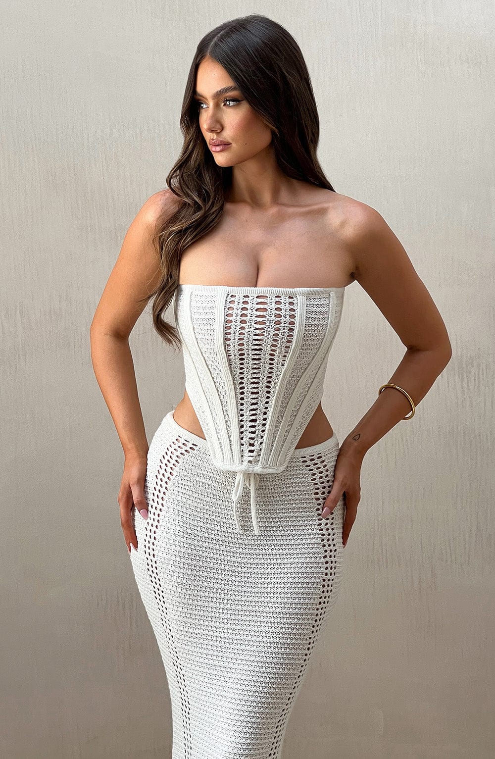 Carly Corset – White
