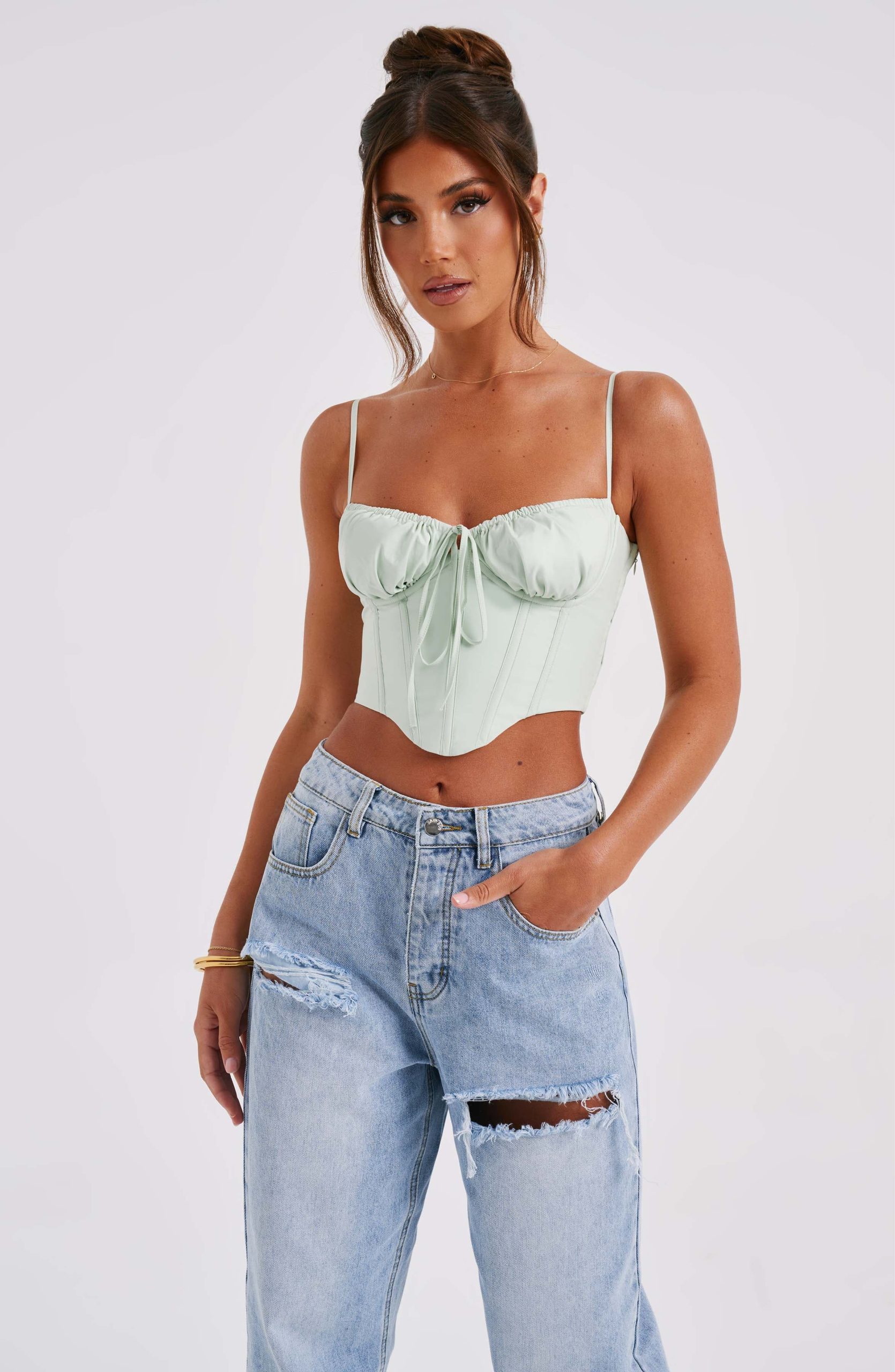 Clara Corset – Sage