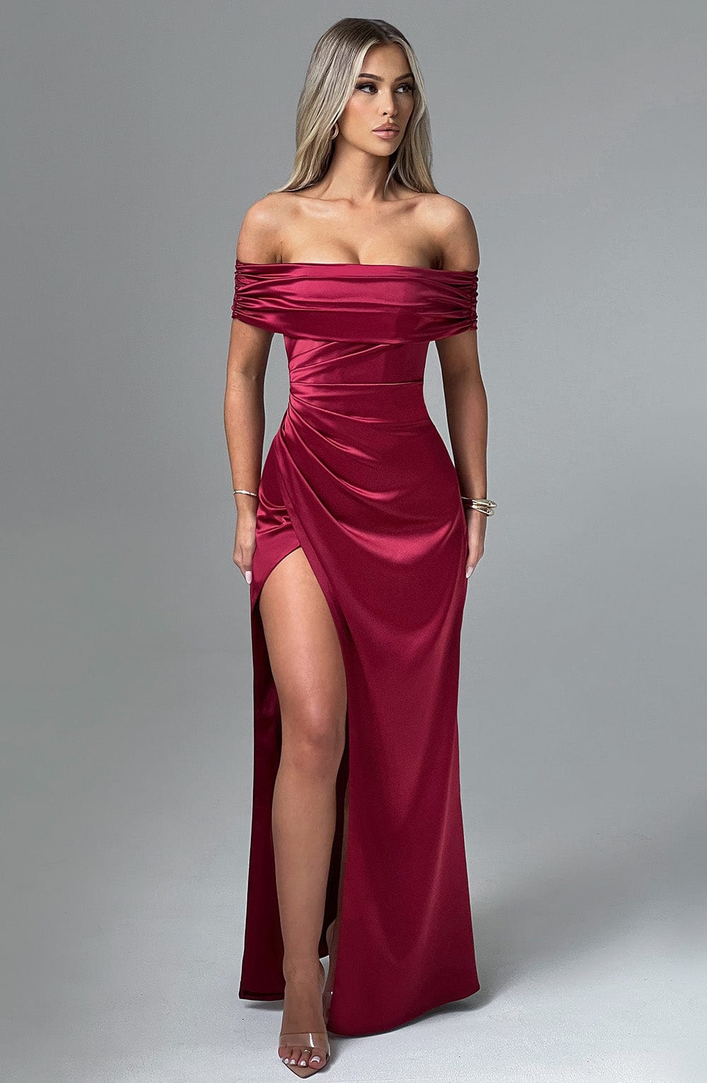 Gwendolyn Maxi Dress – Burgundy