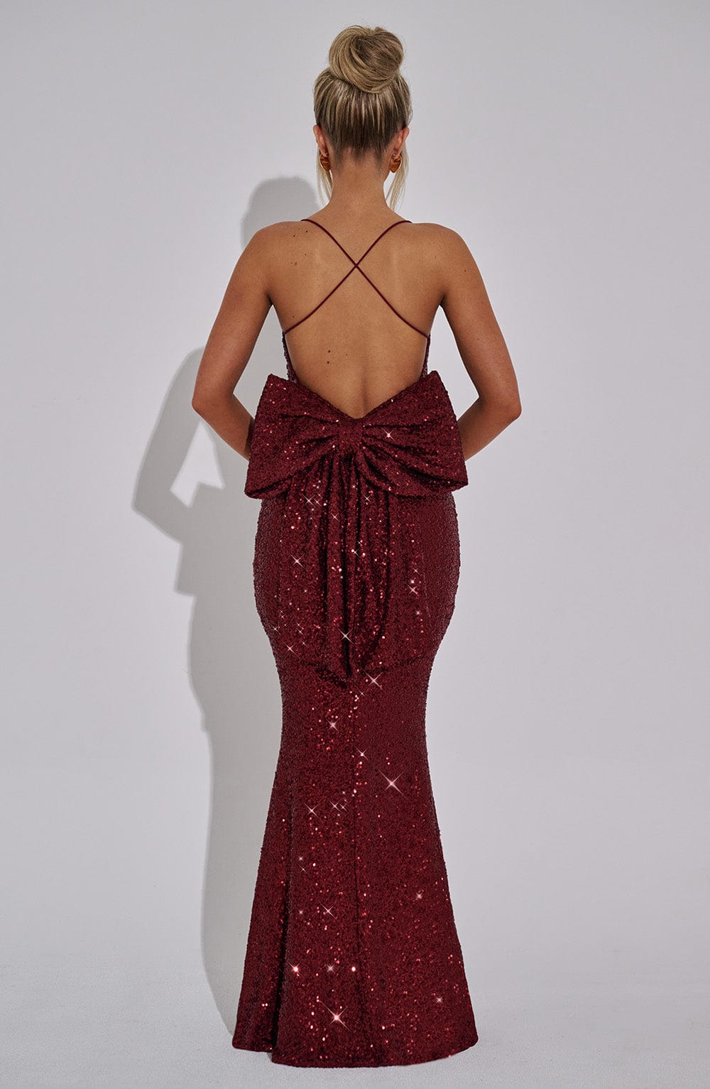 Meridith Maxi Dress – Wine