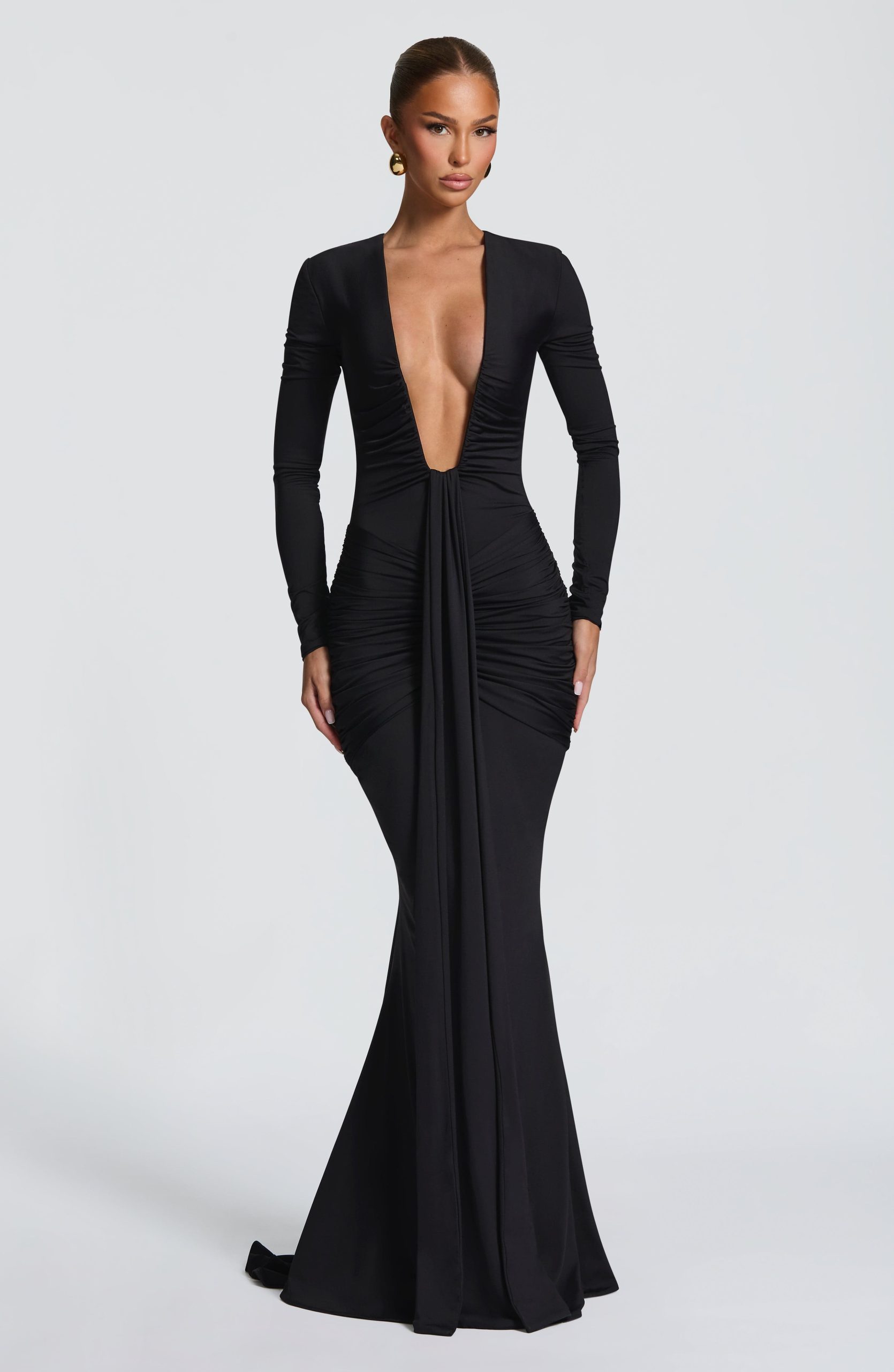 Tara Maxi Dress – Black