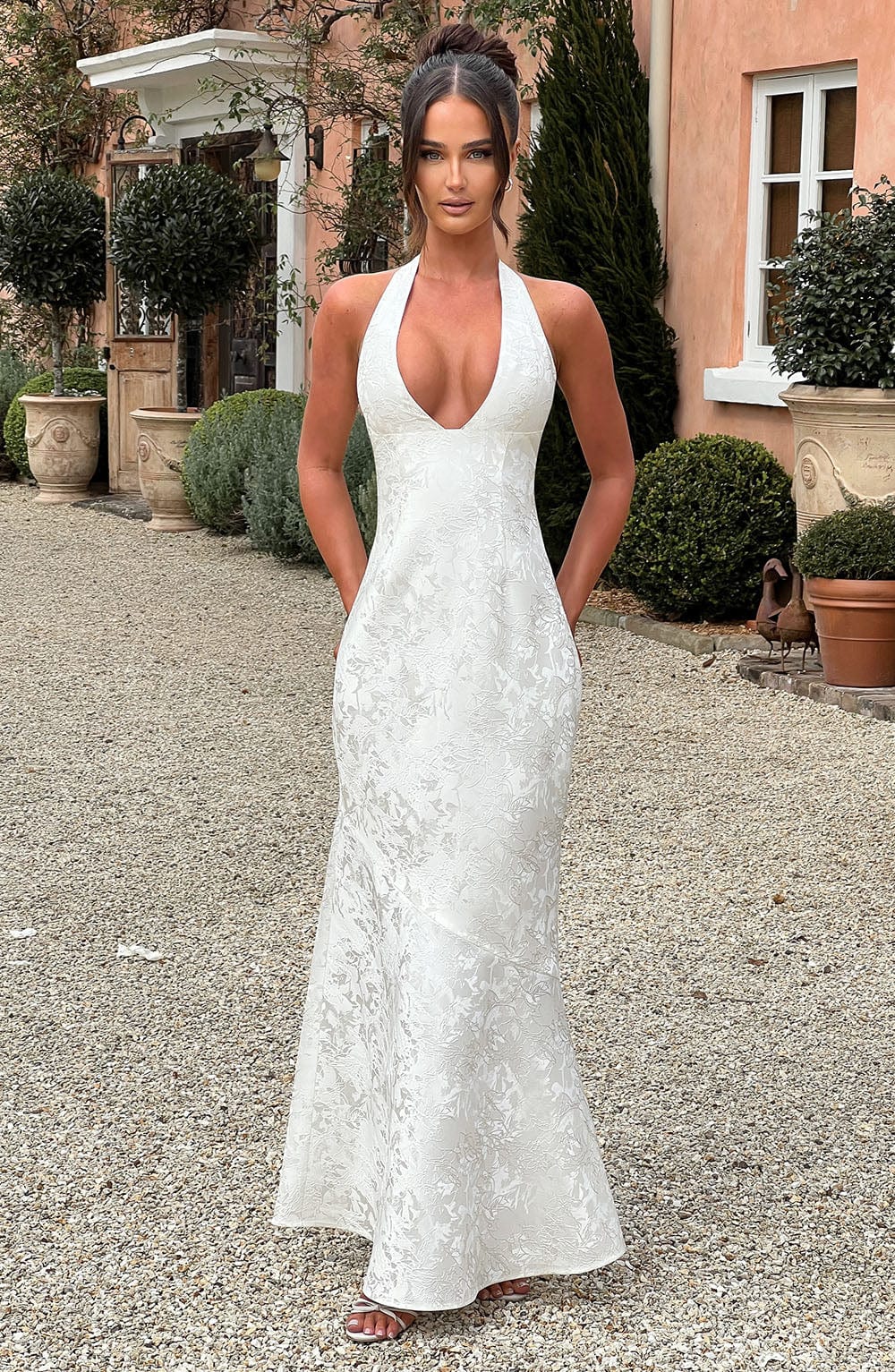 Josephine Maxi Dress – Ivory