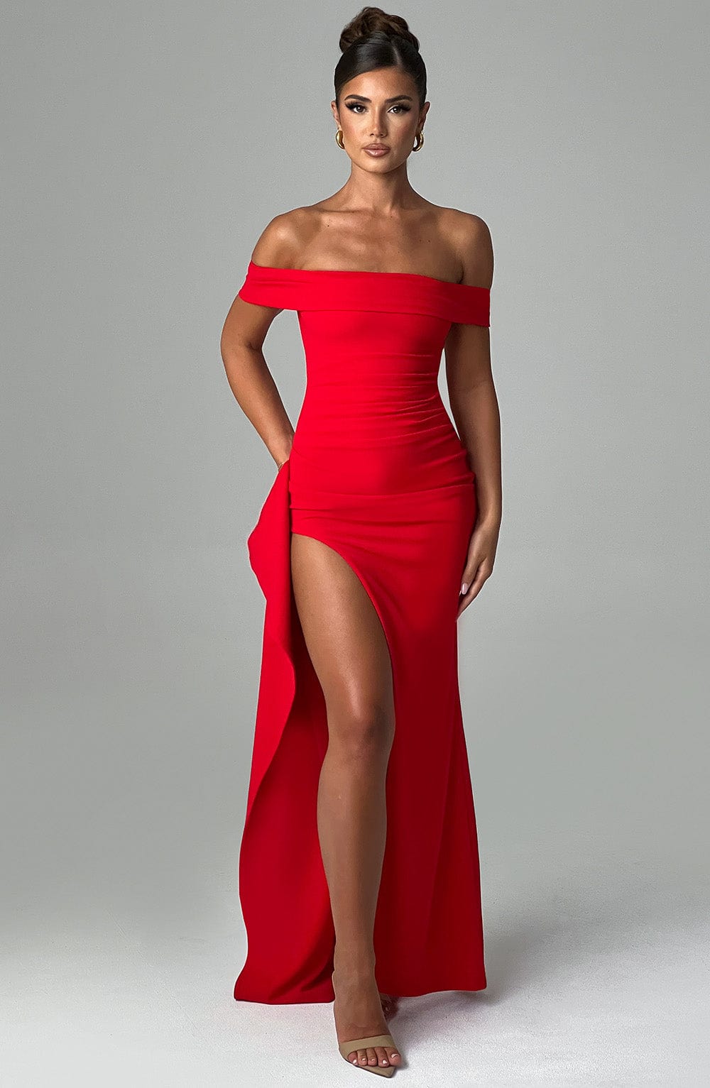 Joyce Maxi Dress – Red