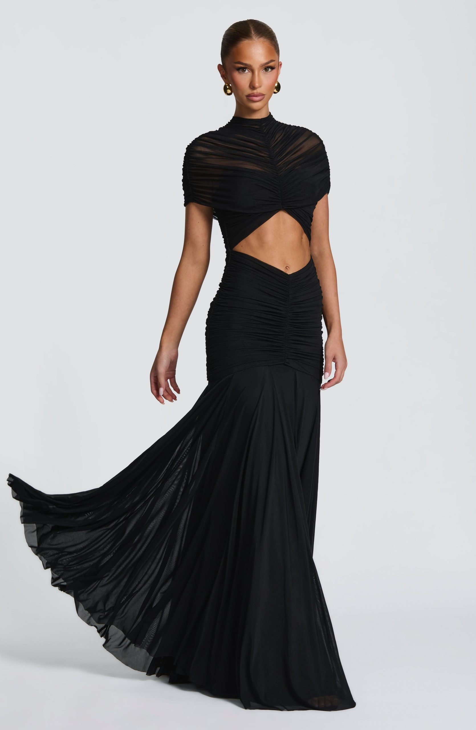 Jaya Maxi Dress – Black