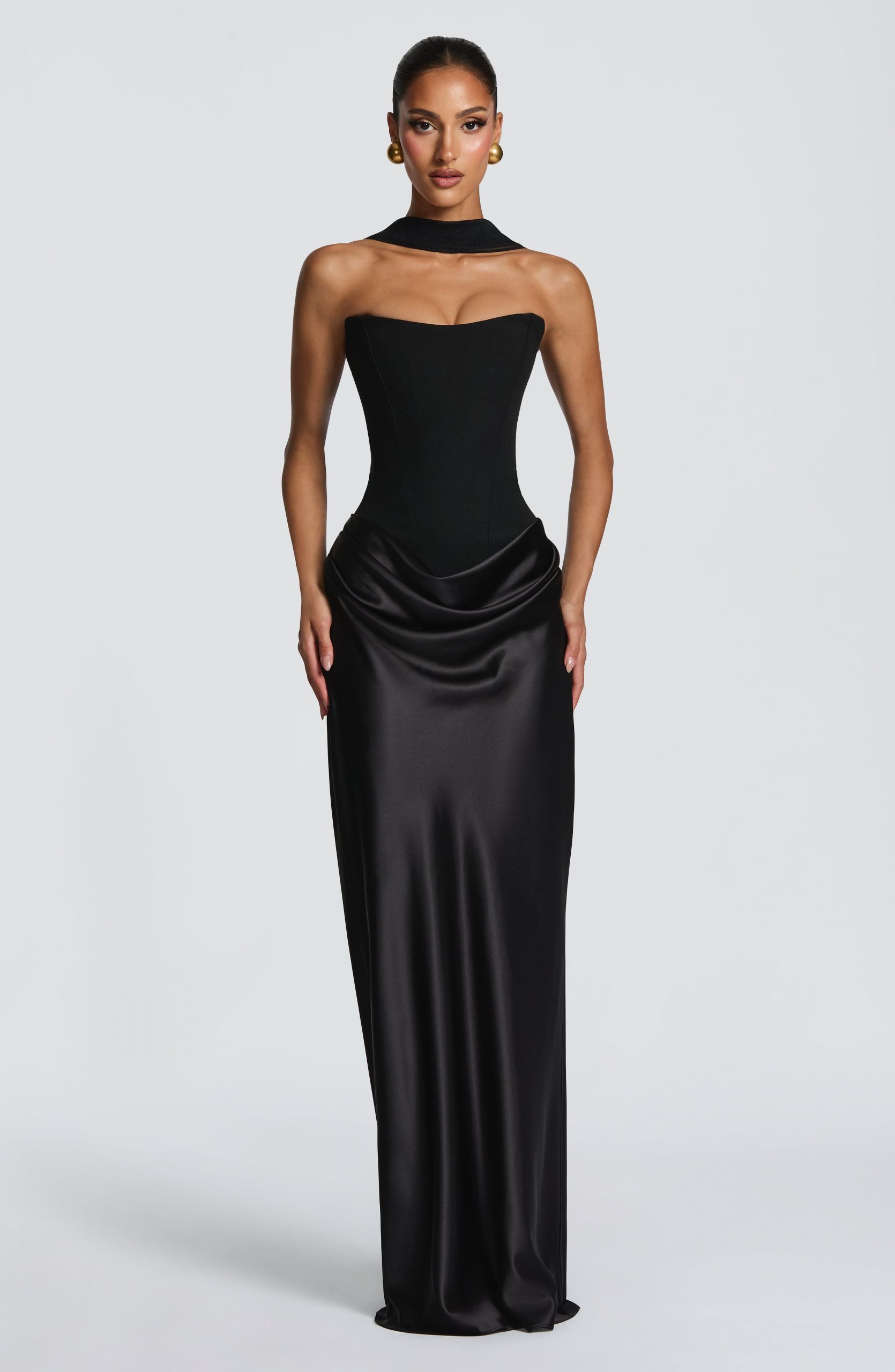 Maggie Maxi Dress – Black