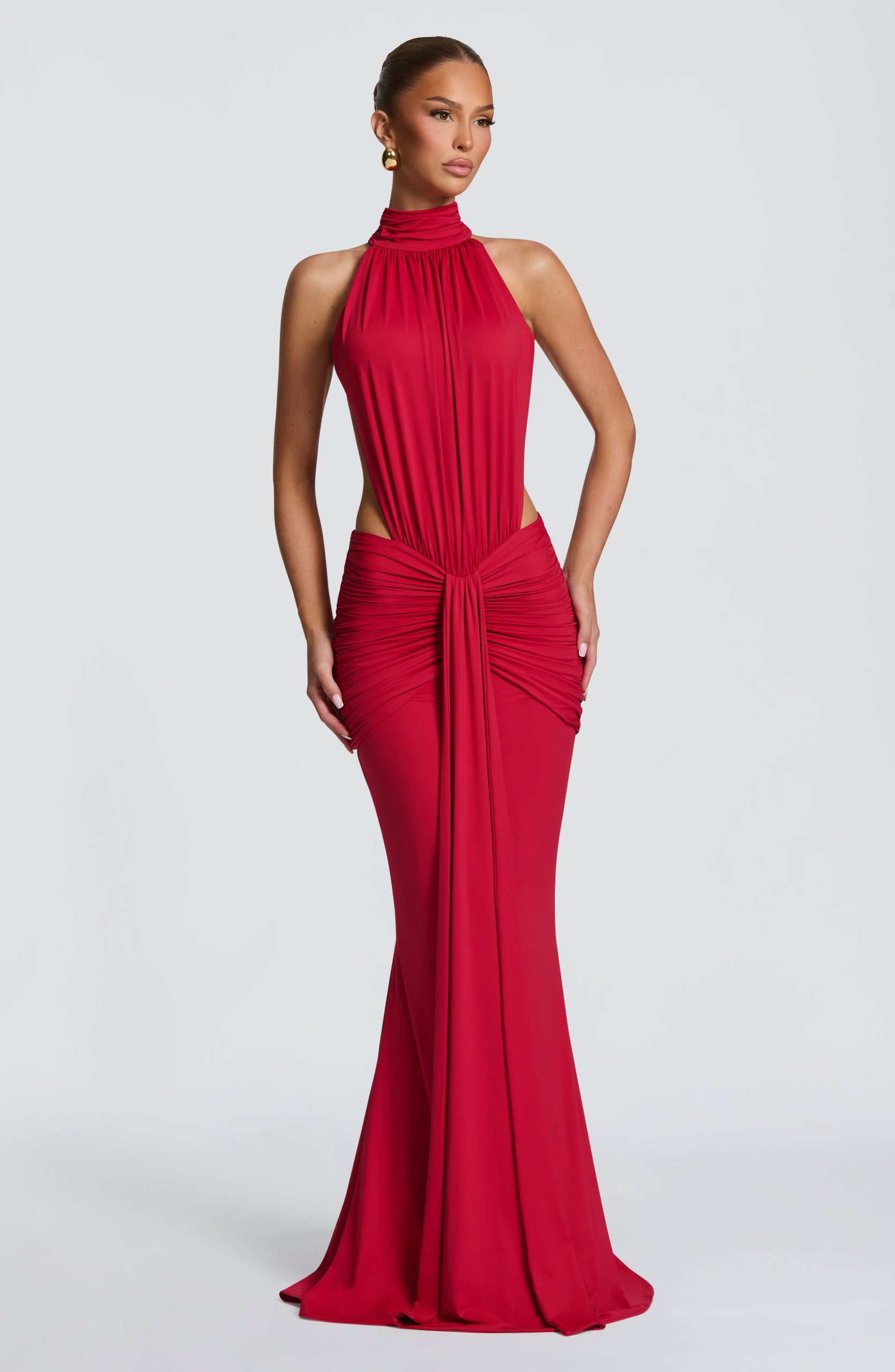 Thekla Maxi Dress – Red