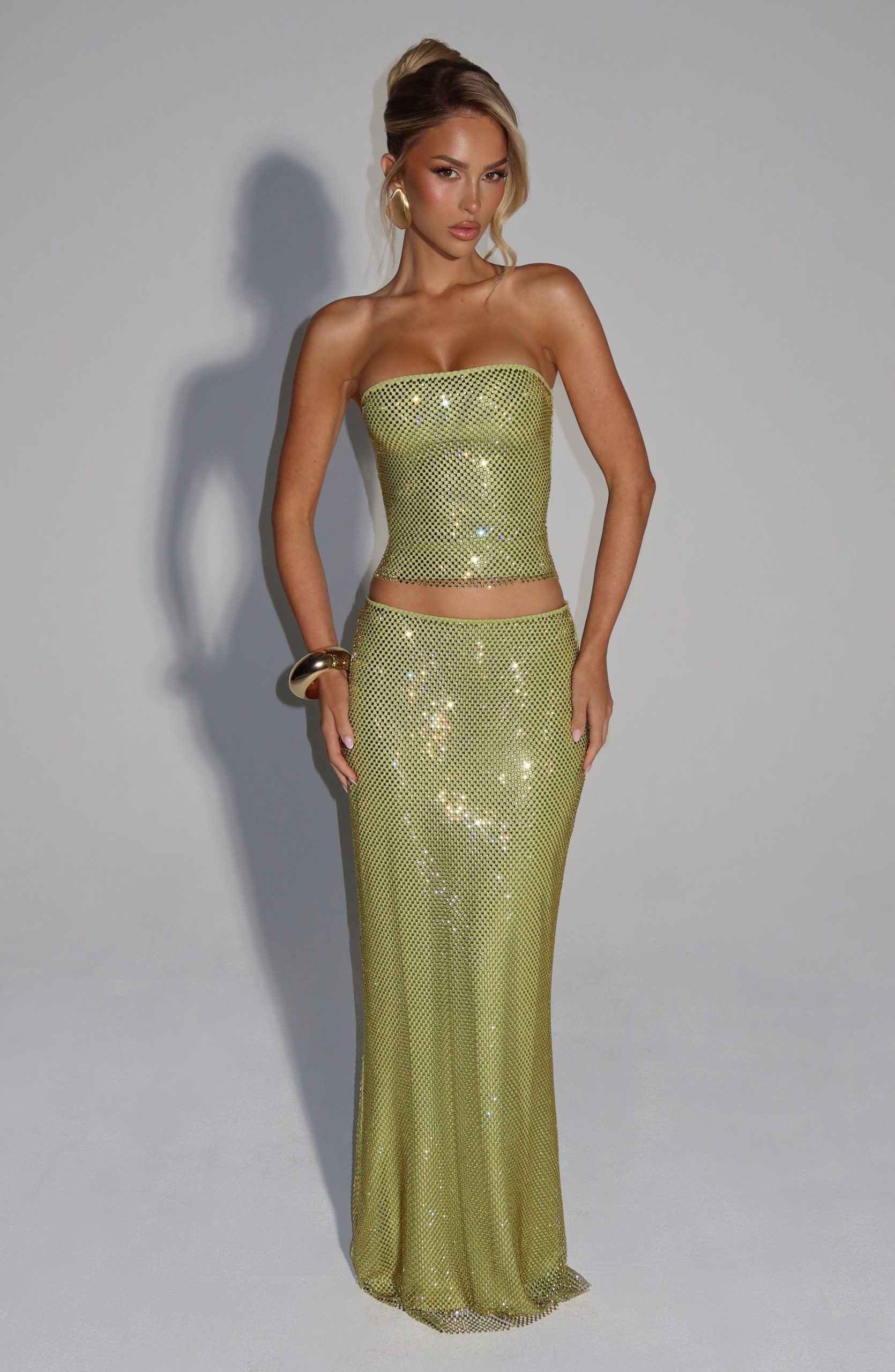 Hali Maxi Skirt – Olive