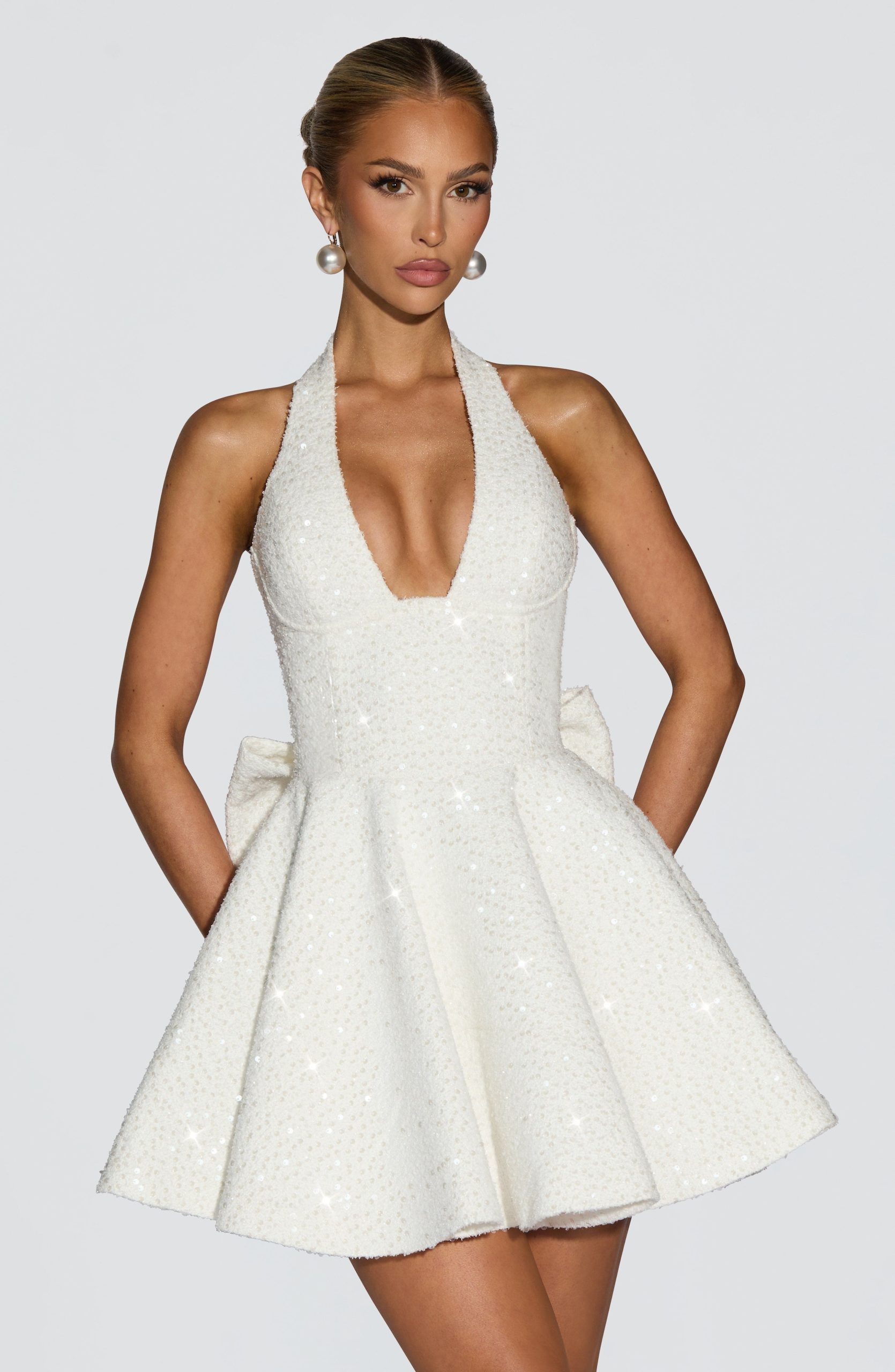 Talara Mini Dress – Ivory