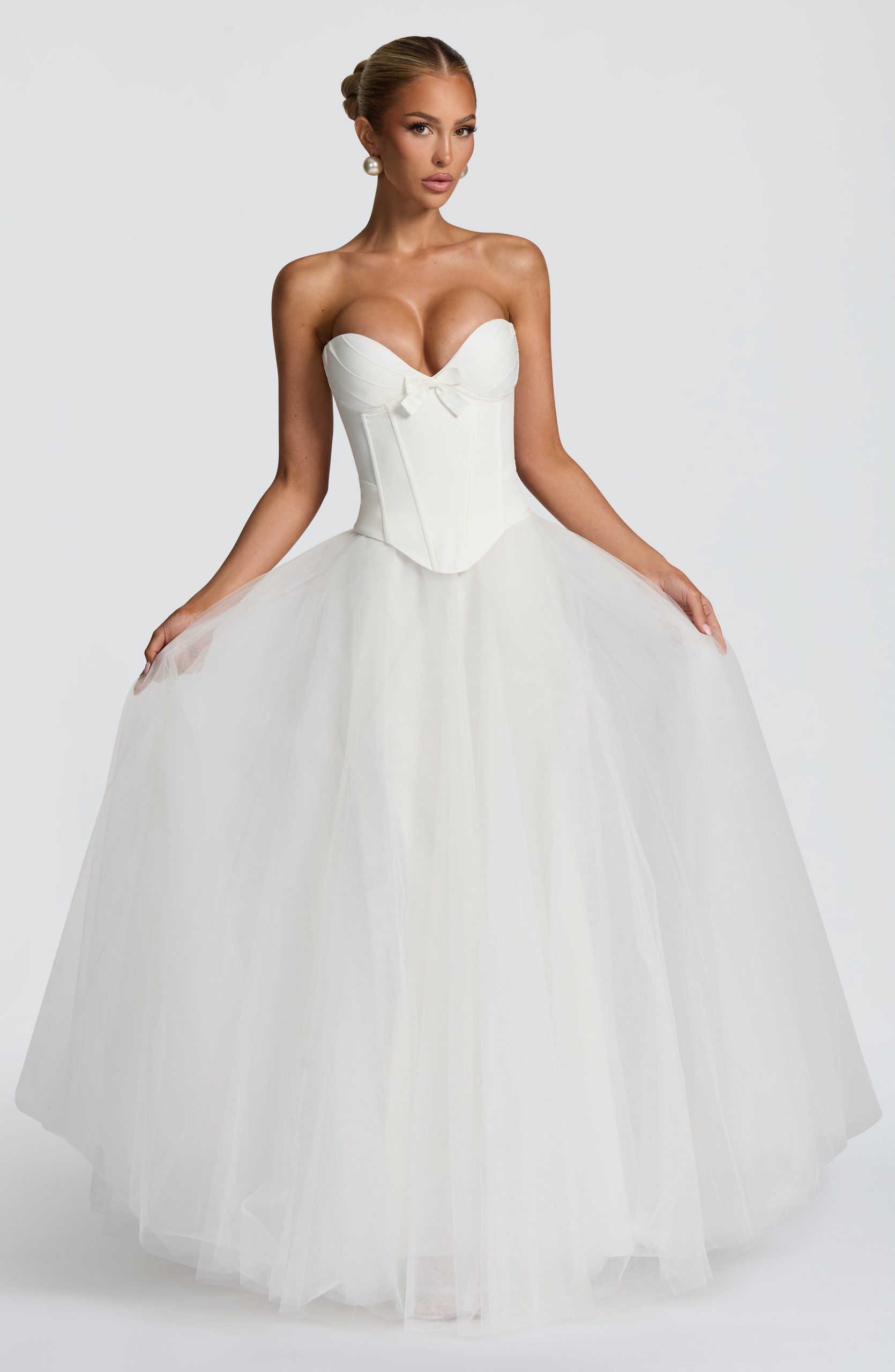 Ethel Maxi Skirt – Ivory