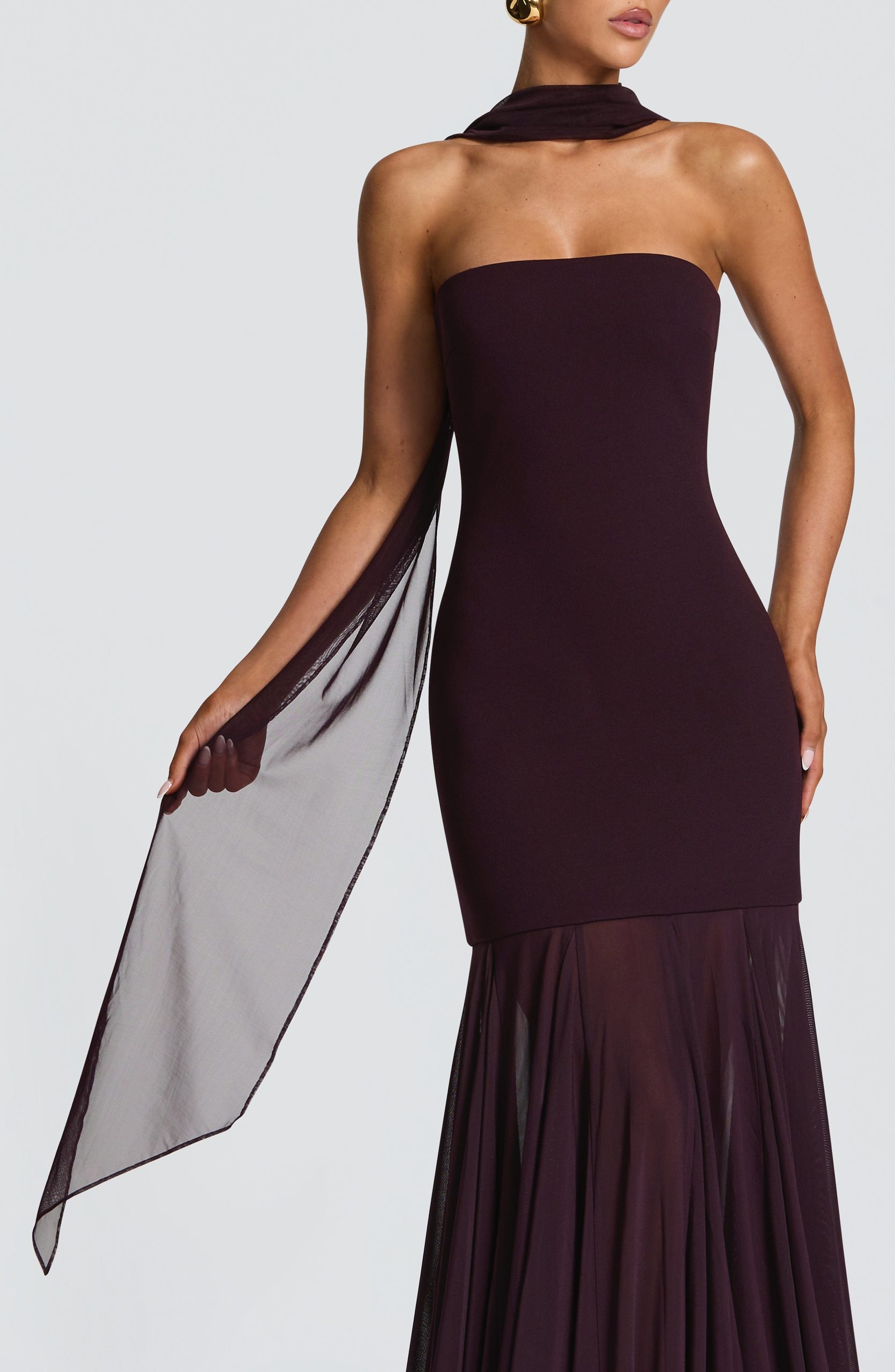 Ayla Scarf – Plum