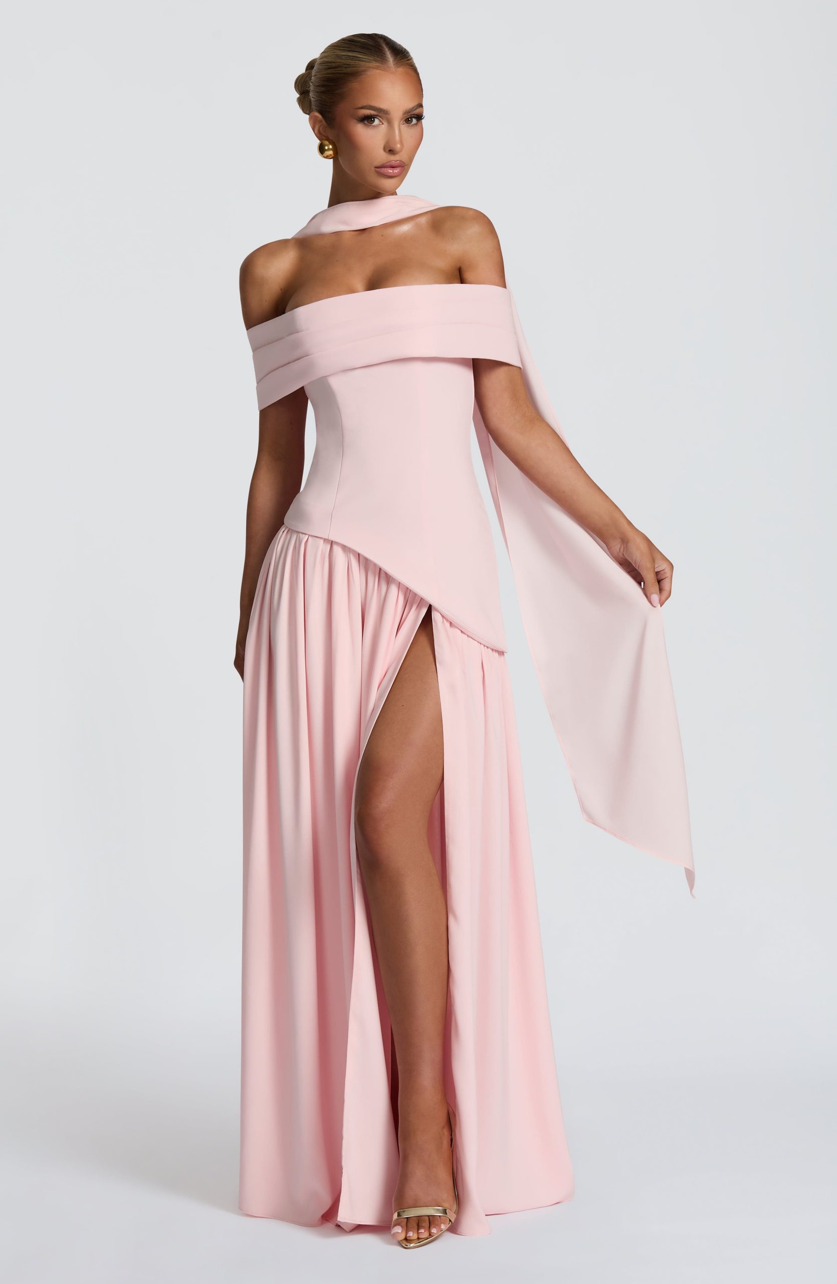 Delilah Maxi Dress – Blush