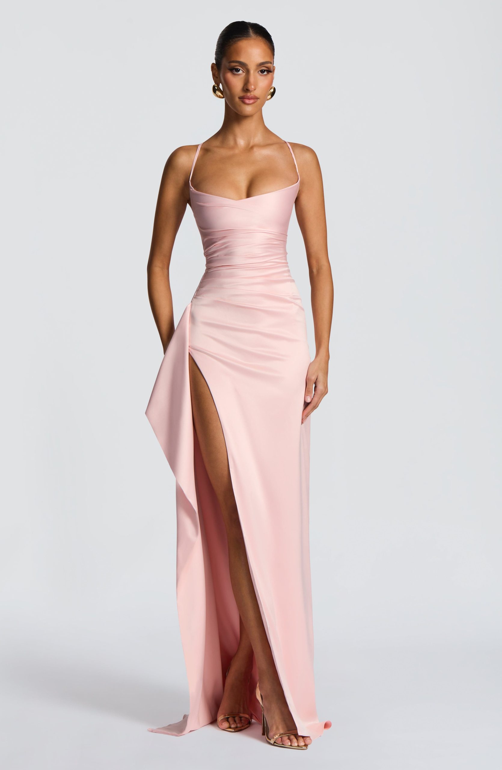 Helen Maxi Dress – Blush