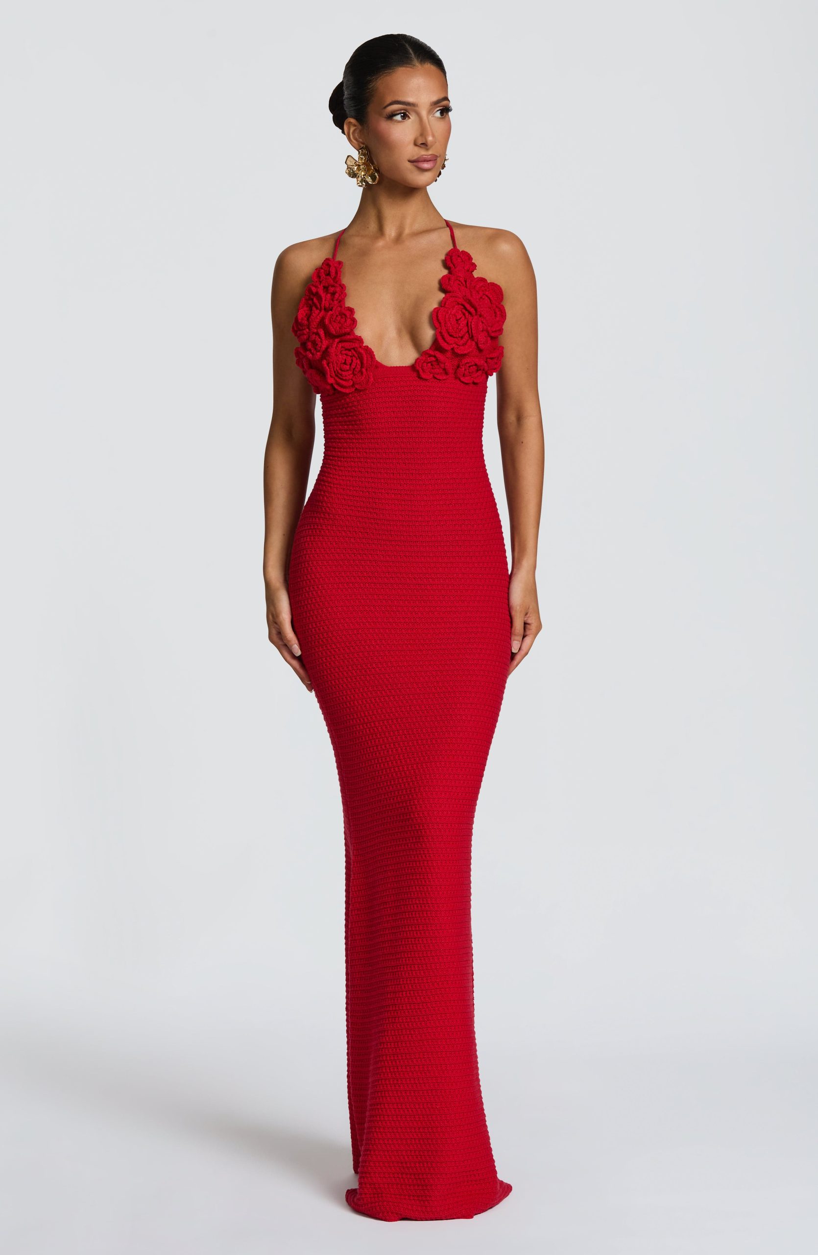 Celaena Maxi Dress – Red