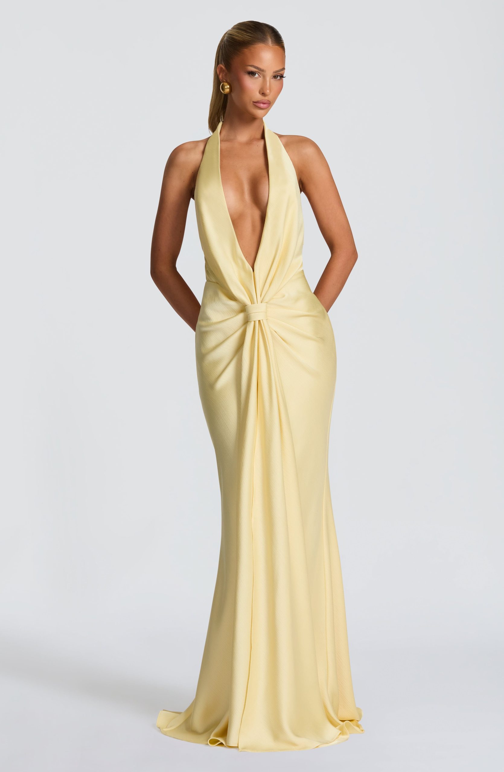 Linette Gown – Lemon