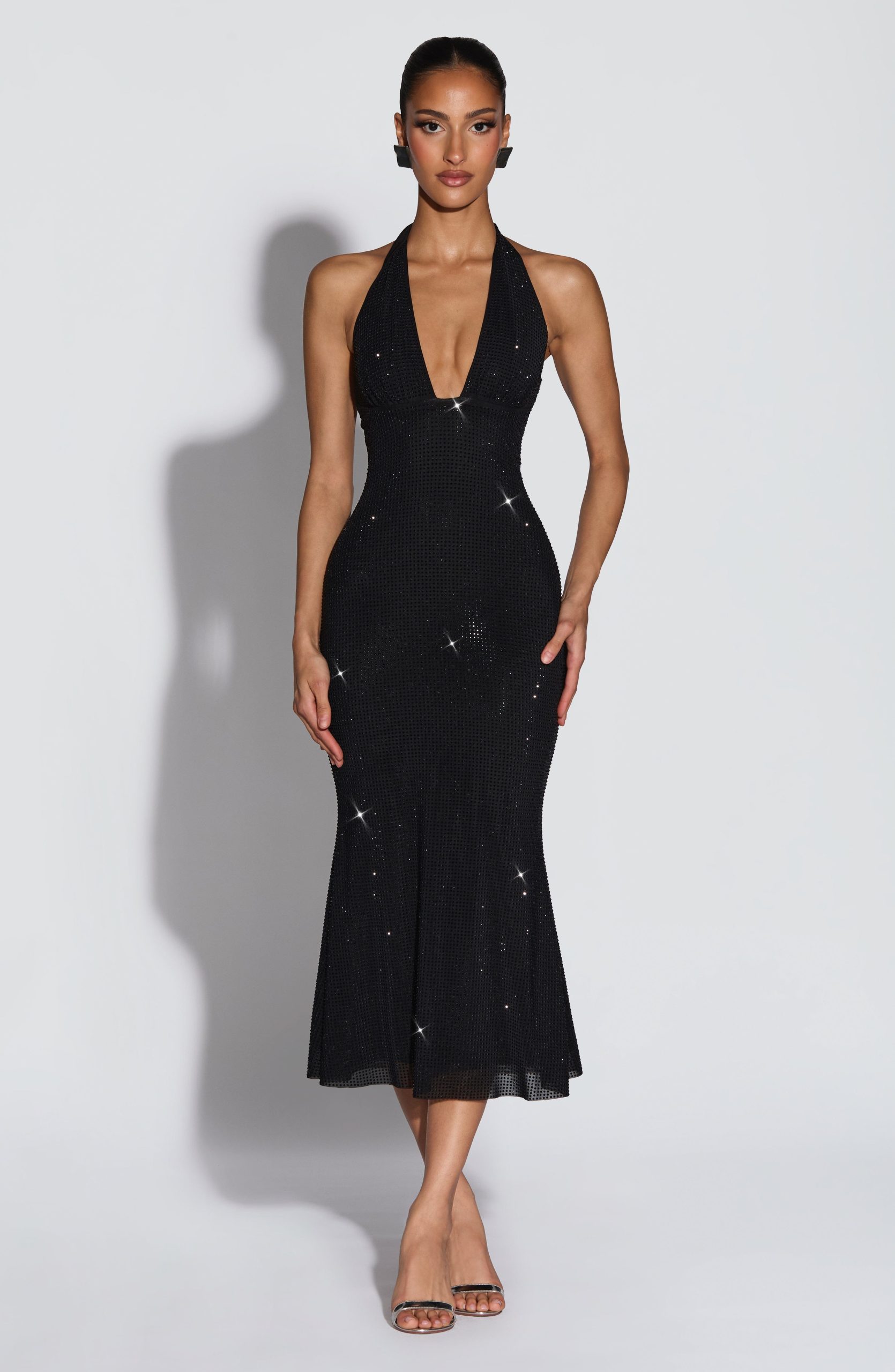 Sonora Midi Dress – Black