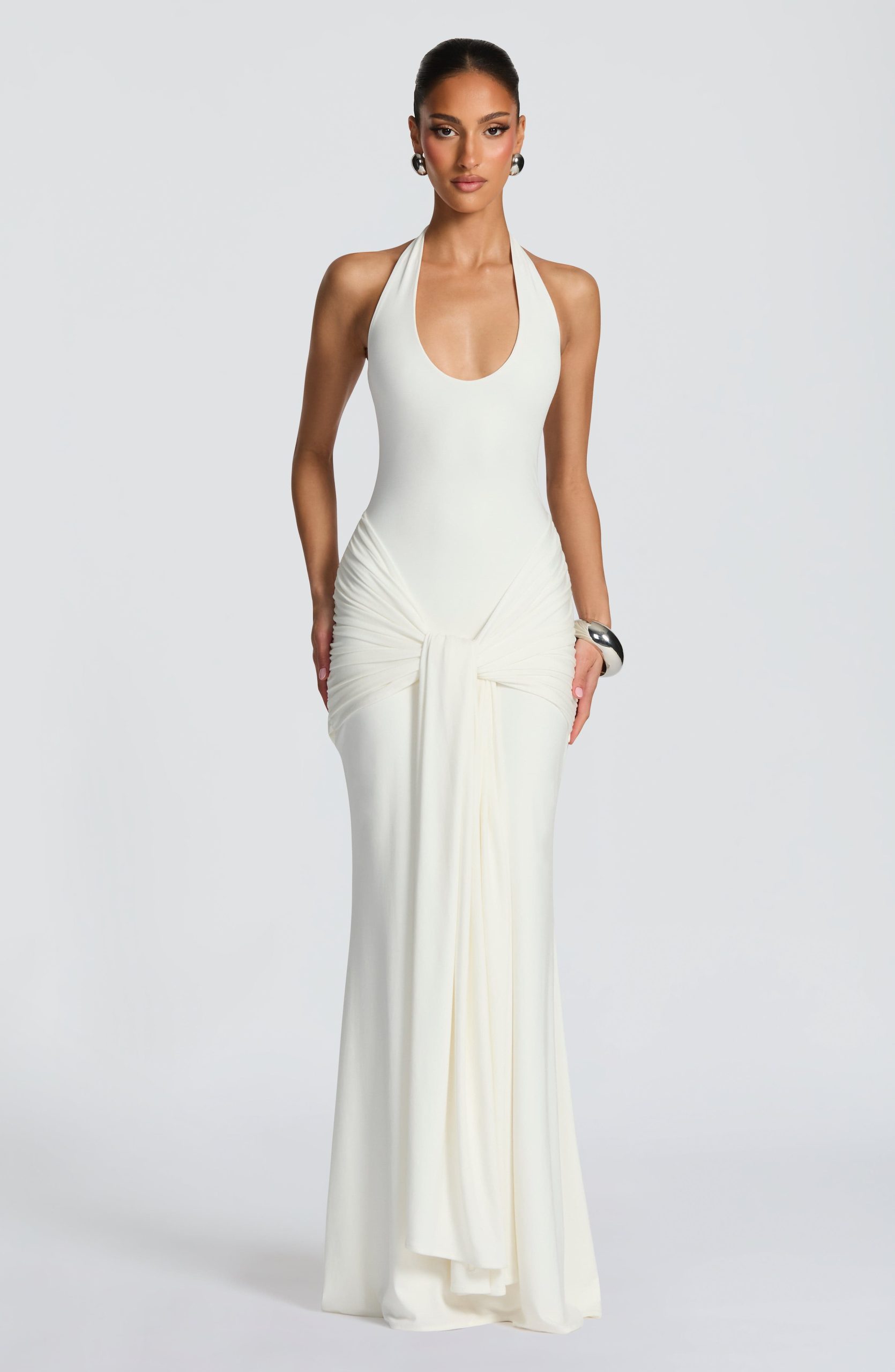 Veneda Maxi Dress – Ivory