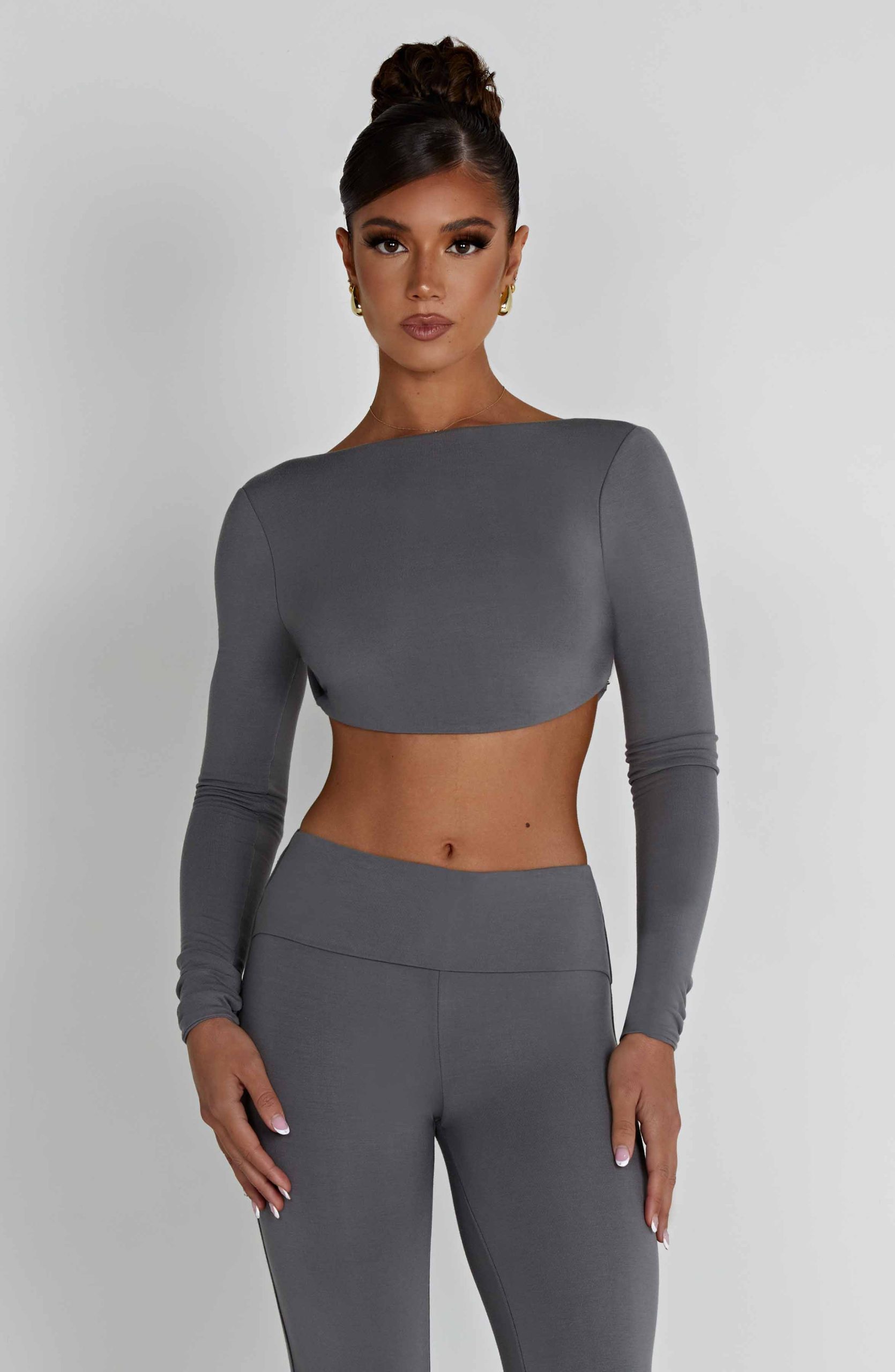 Sahra Top – Charcoal