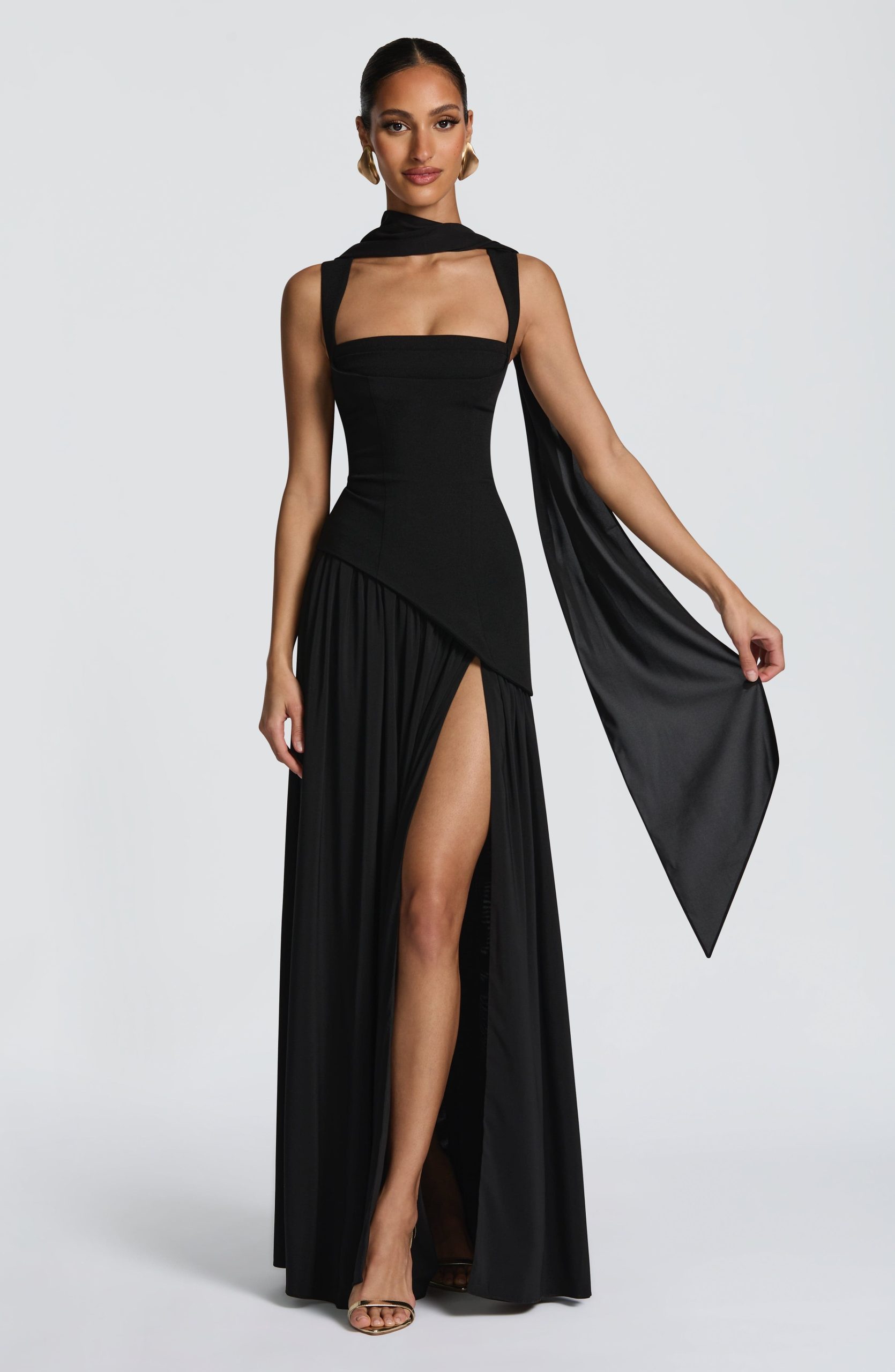 Tullulah Maxi Dress – Black