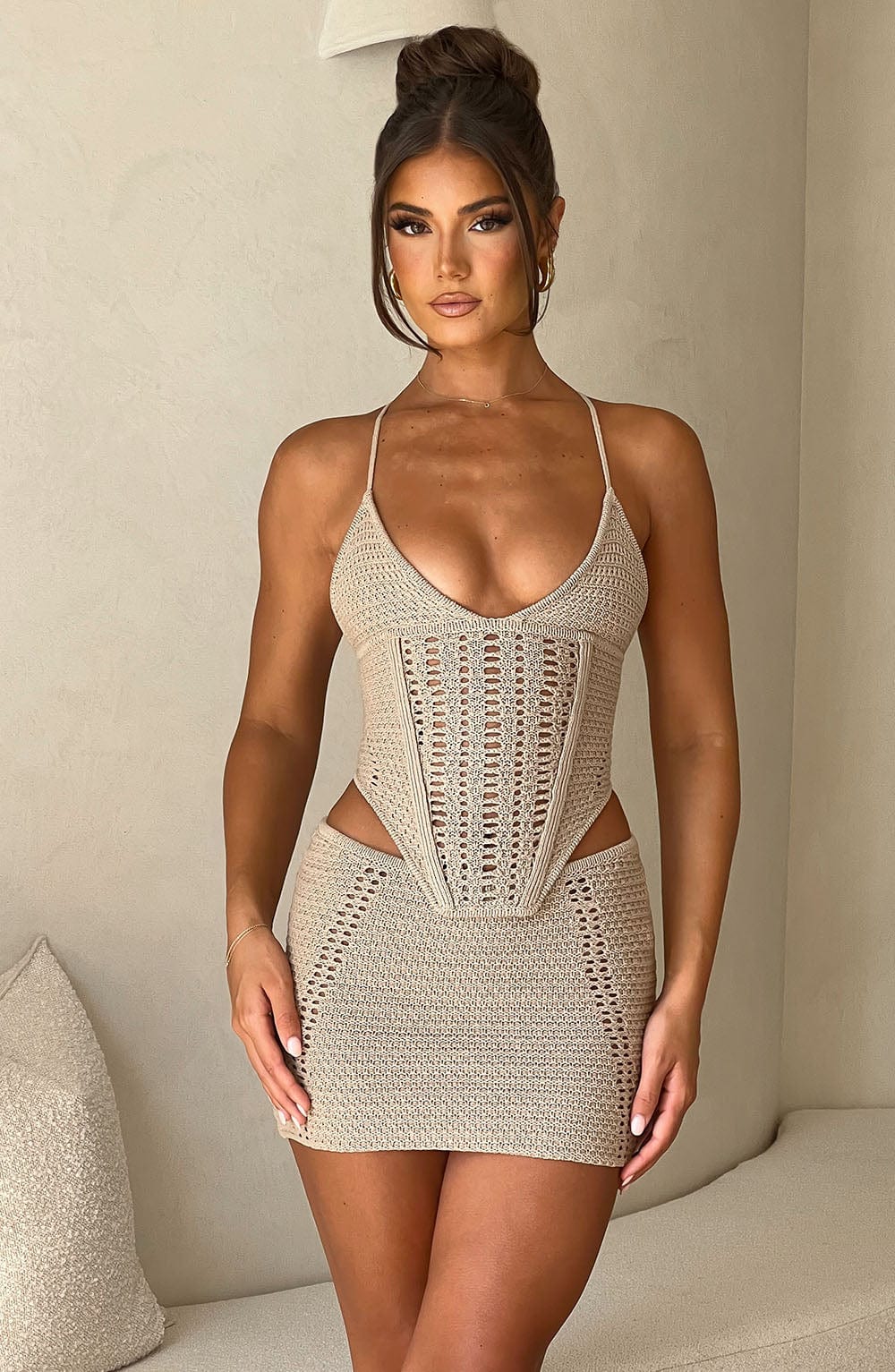 Selma Top – Beige