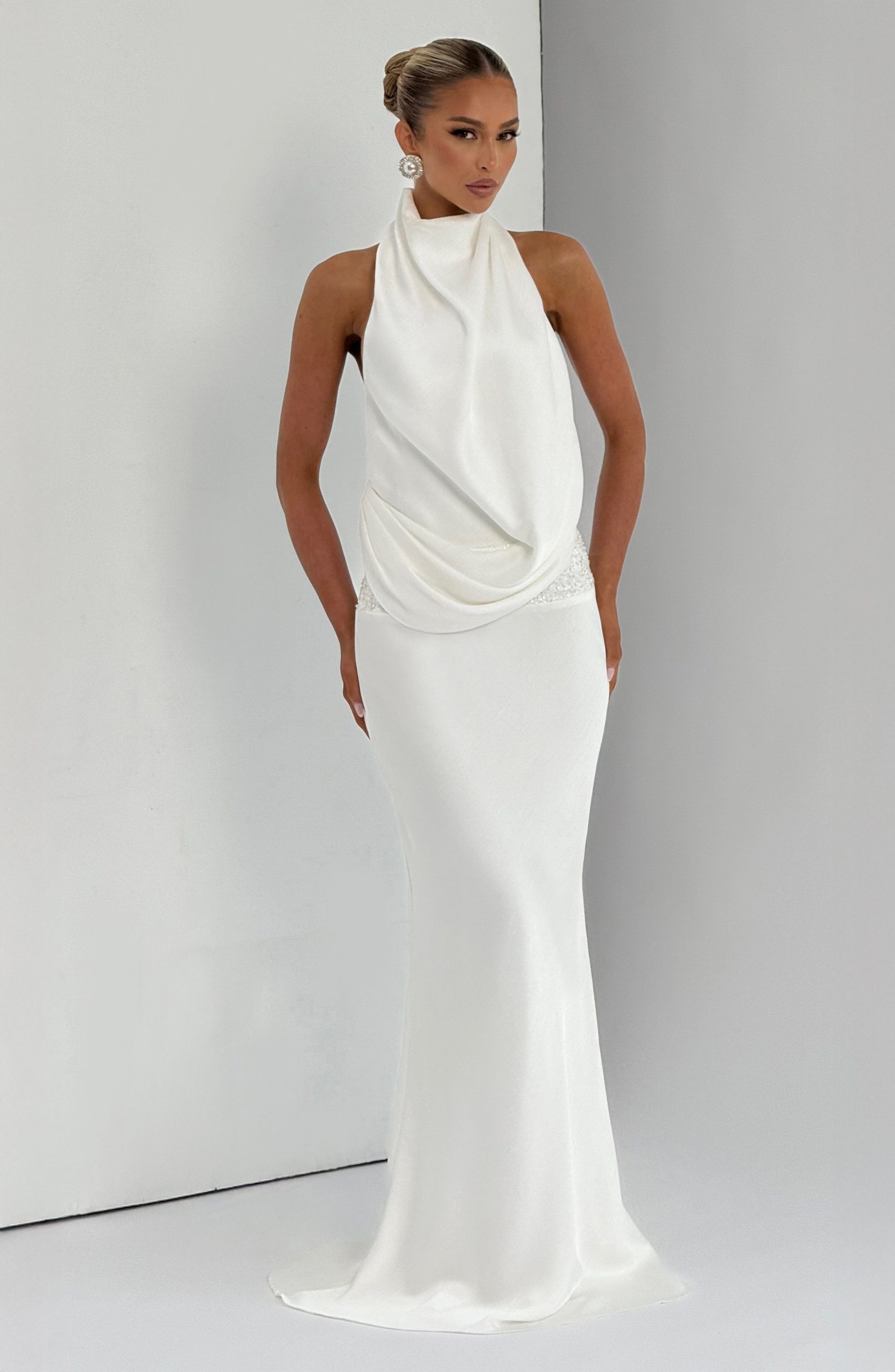 Armelle Maxi Dress – Ivory