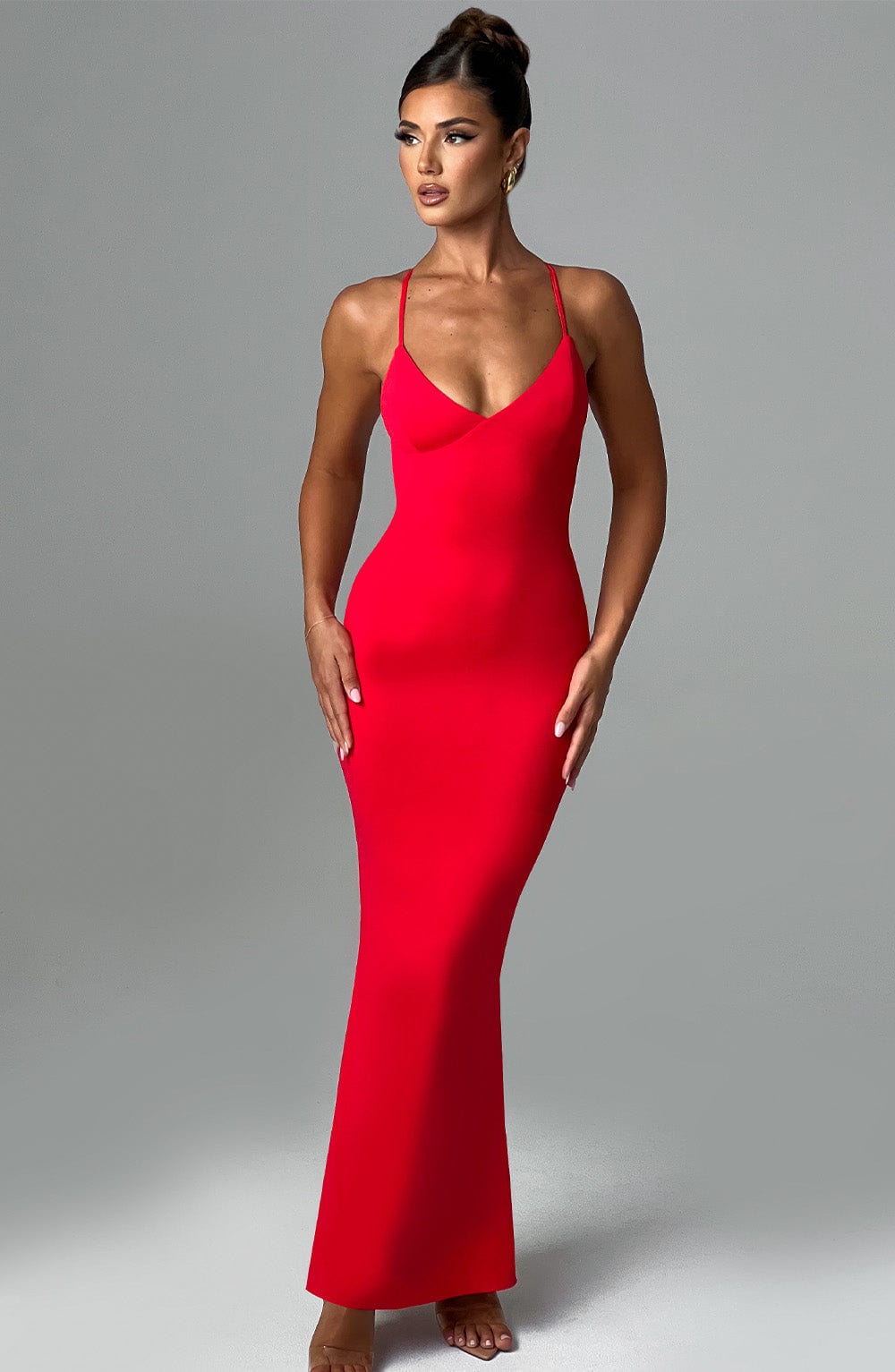 Zelda Maxi Dress – Red