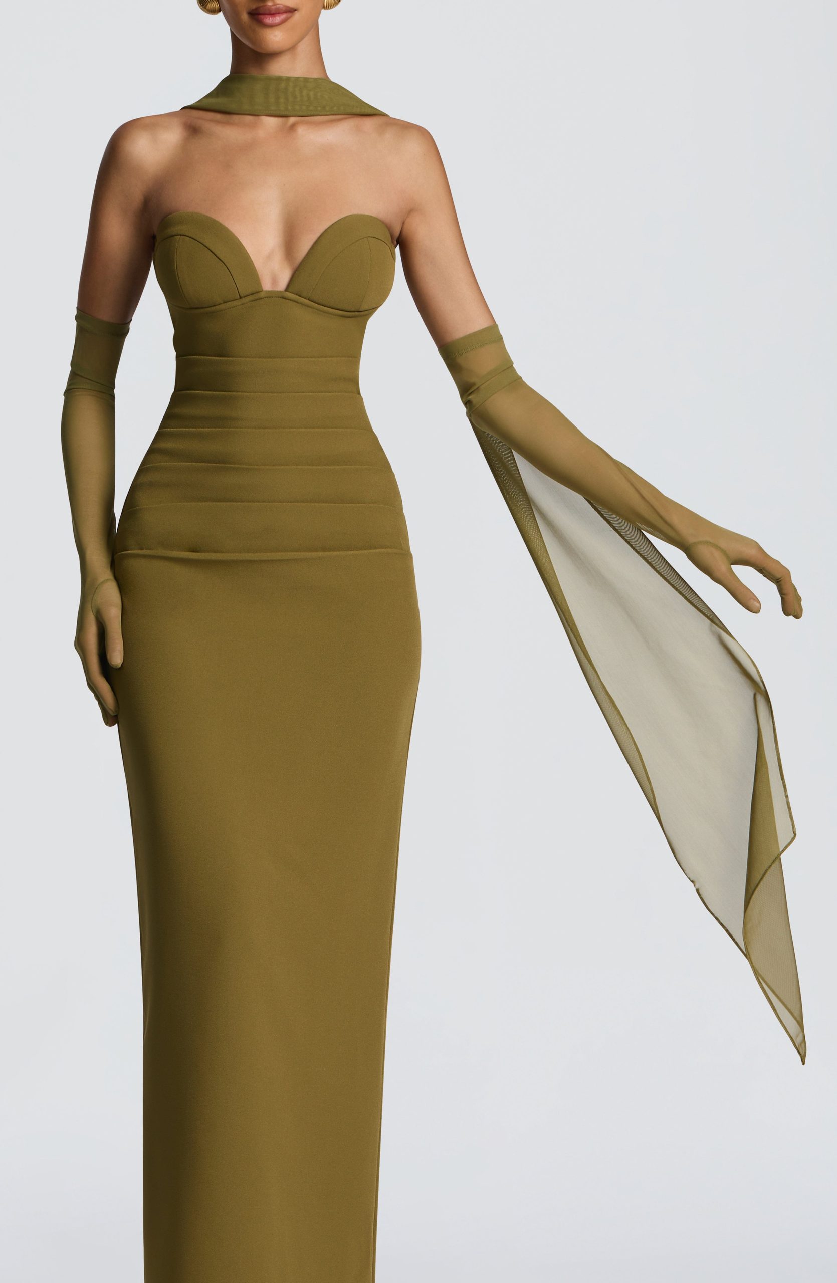 Ayla Scarf – Deep Olive