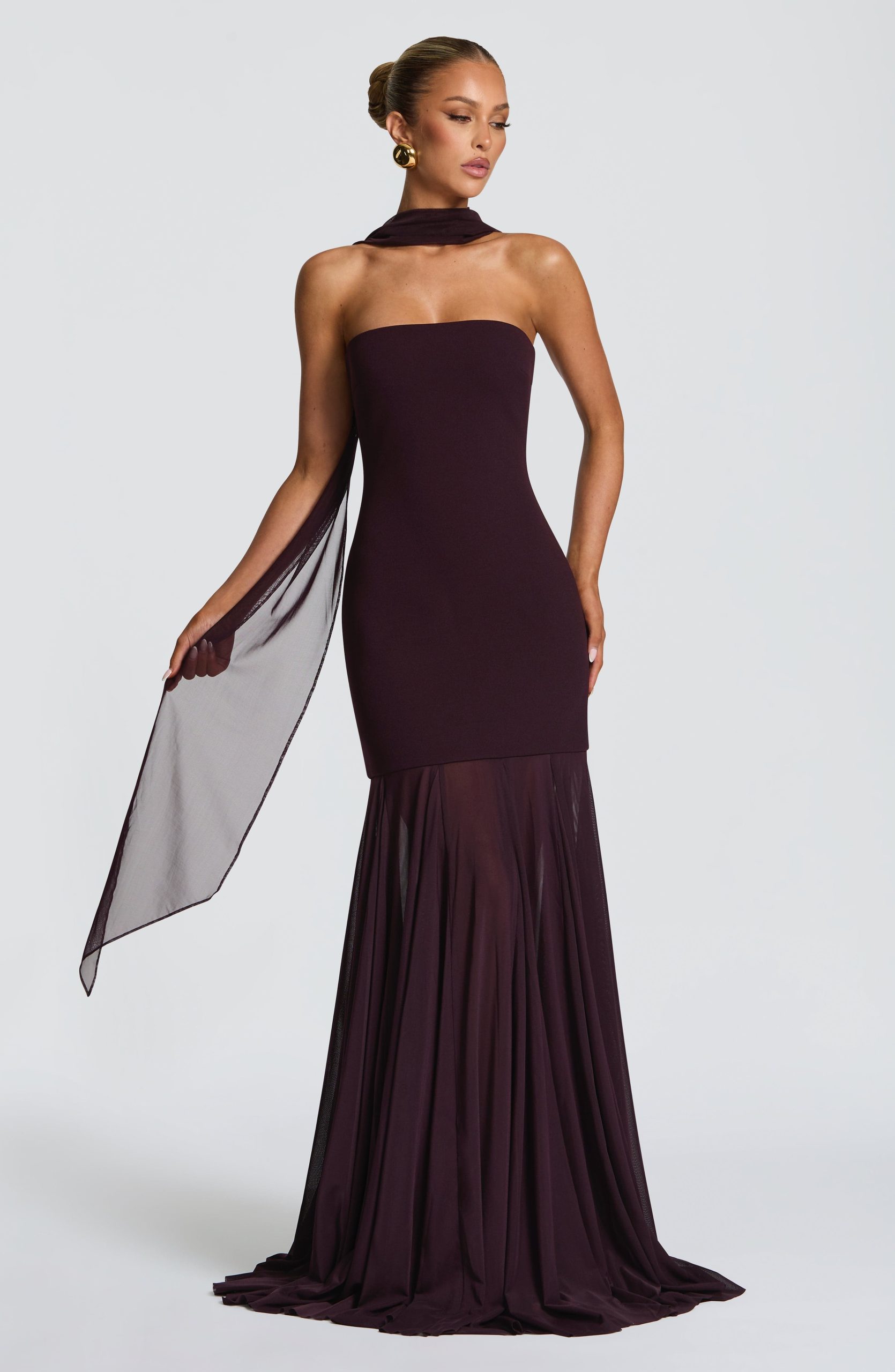 Merritt Gown – Plum