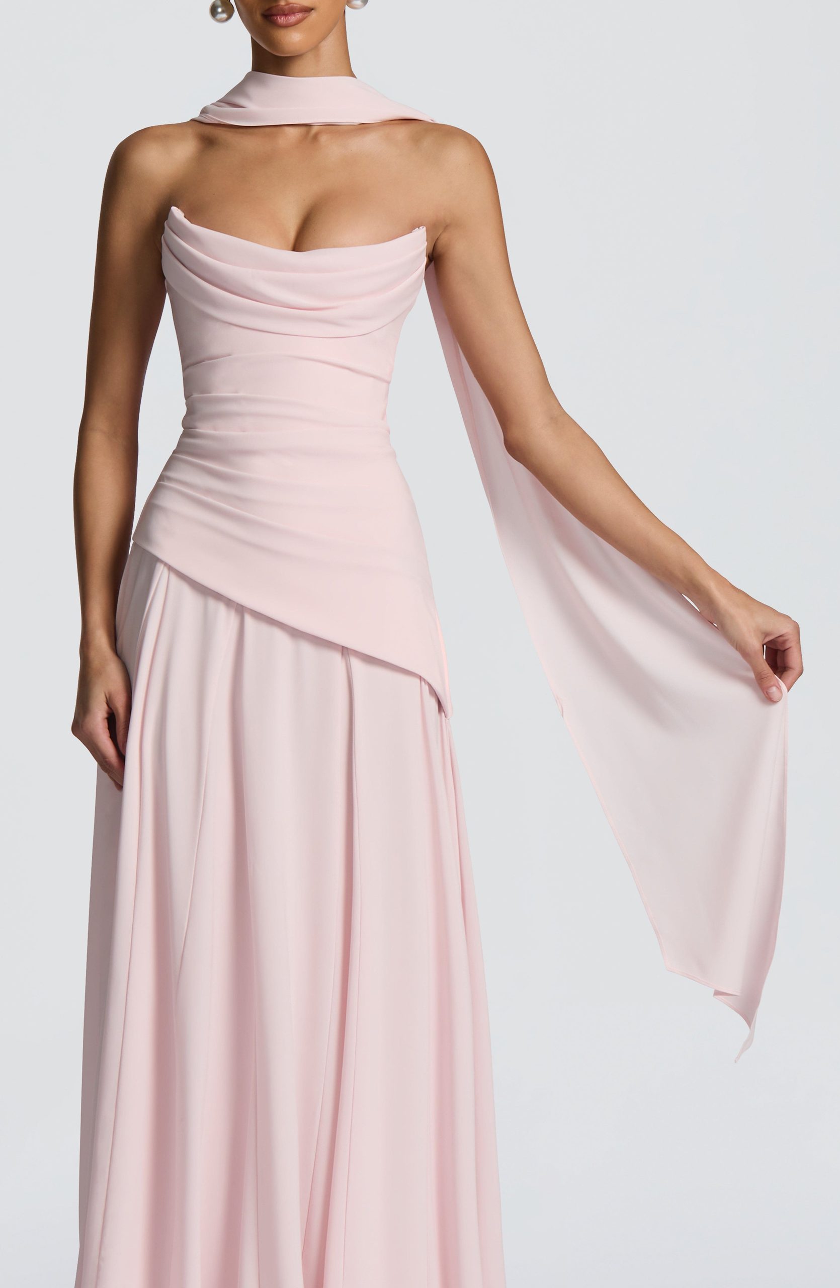 Mila Scarf – Blush