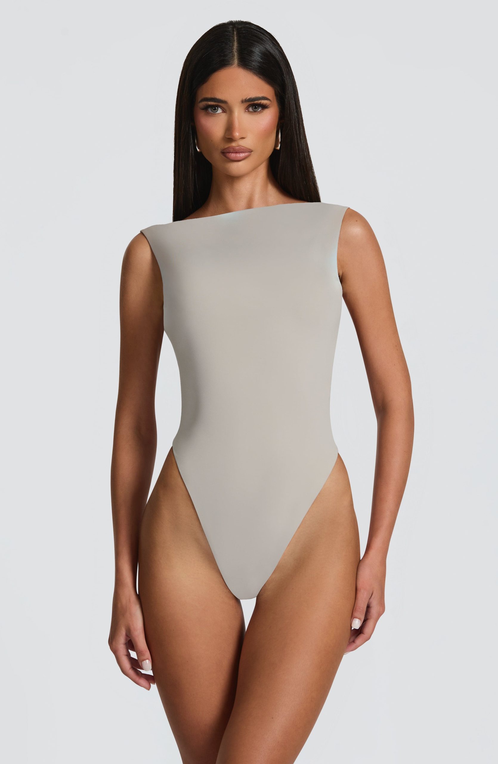 Tori Bodysuit – Light Grey