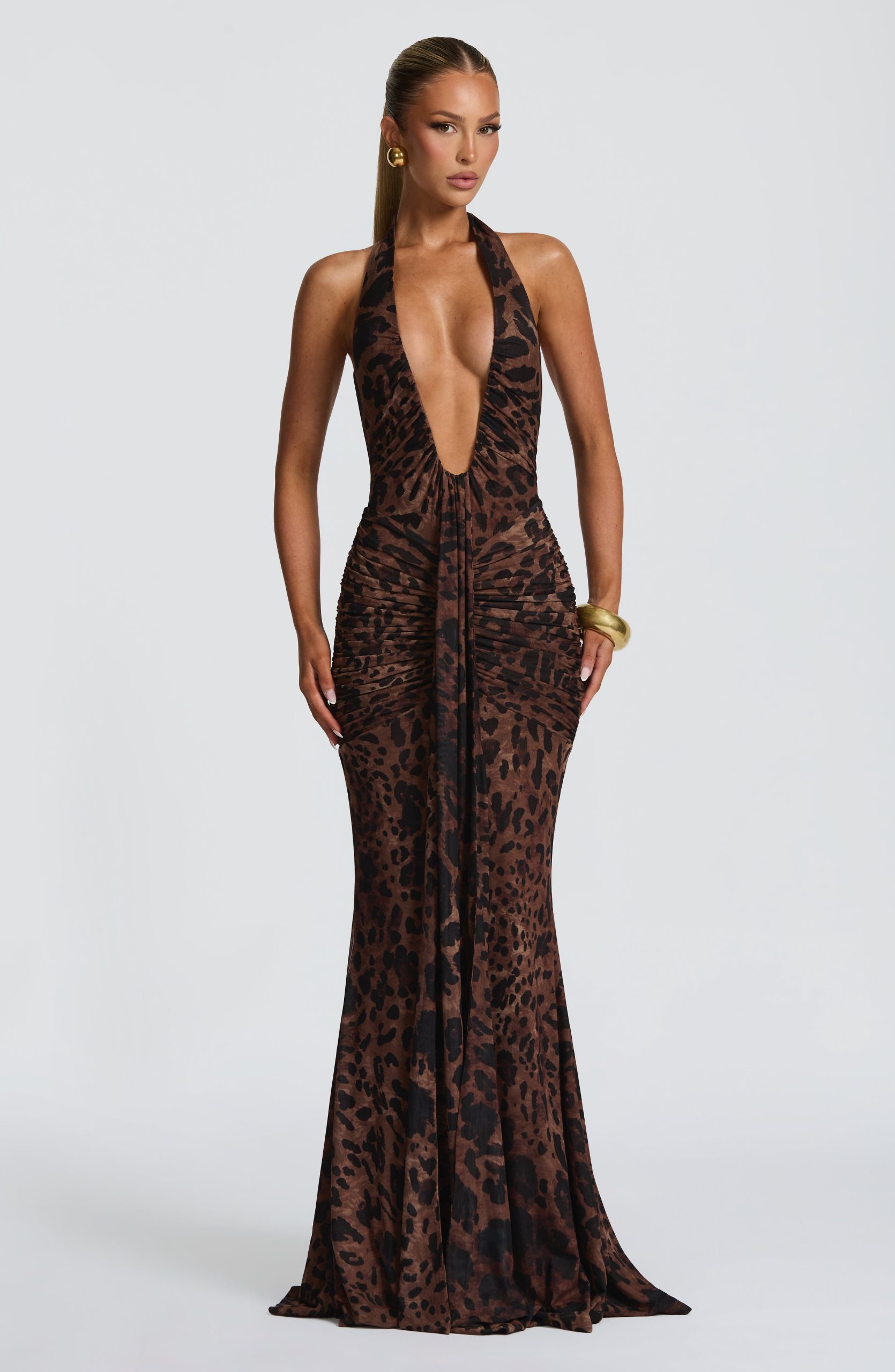 Rosetta Maxi Dress – Leopard Print